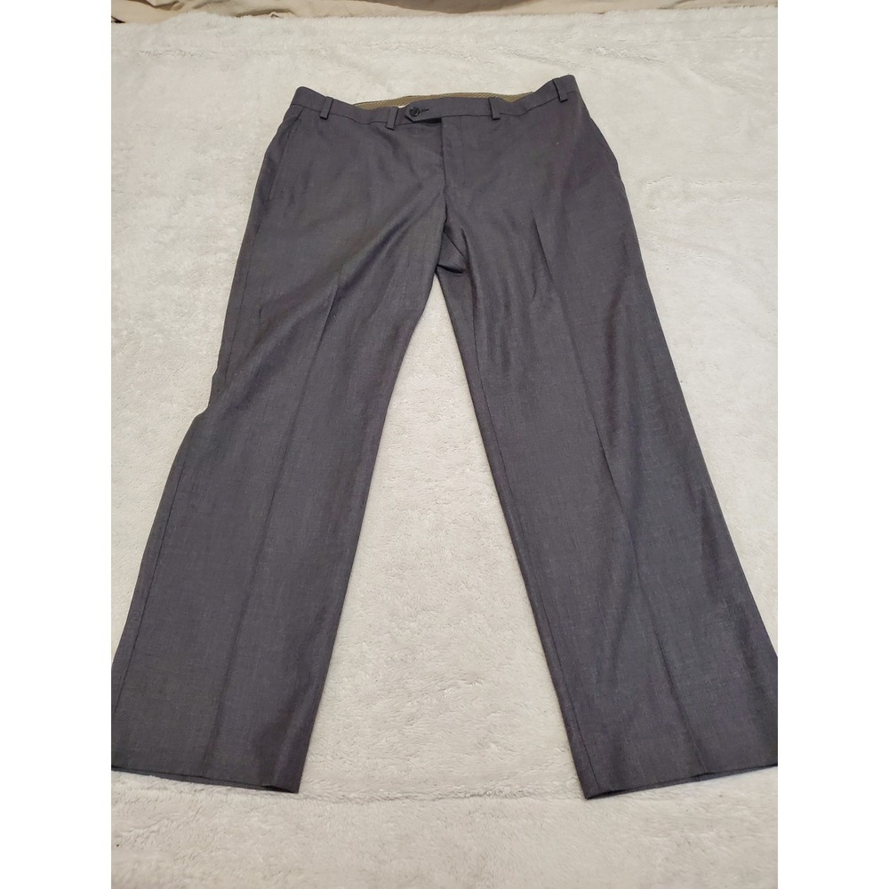 Lauren Ralph Lauren Gray Trousers Dress Pants Men 38x30 Office Classic Academia - Picture 1 of 5